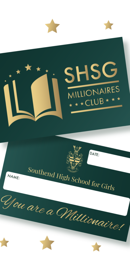 SHSG MILLIONAIRE CLUB CARDS